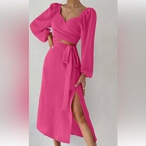 Elegant‎ Pink Women's Skirt
